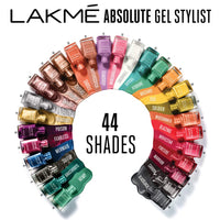 Lakmé Absolute Gel Stylist Nail Color, Scarlet Red, 12 ml