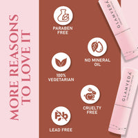 Glamveda Creamy Matte Long Lasting Lipstick with Ceramides & Peptides, Lightweight, 12 Hour Wear, Smudgeproof & Transferproof - Mocha Muse 307