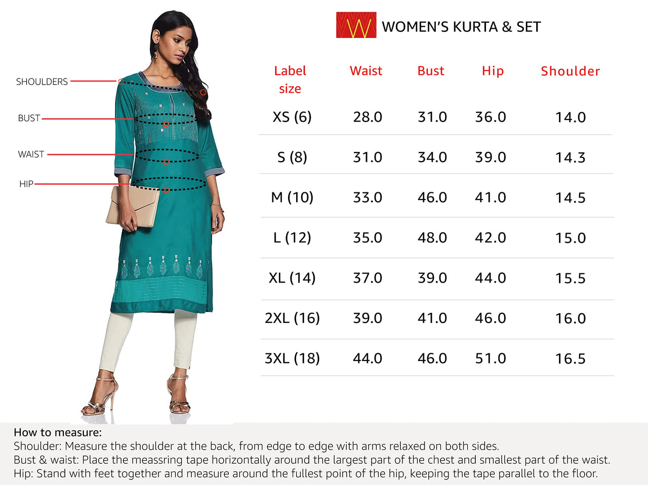 W for Woman Women's  Cotton Straight Kurta