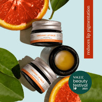 Juicy Chemistry Blood Orange & Rosehip Lip Balm, 5 G |Enriched with Natural Ceramides to Hydrate, Moisturise & Reduce Pigmentation|Formulated with Organic Castor Oil, Jojoba Oil and Vitamin E