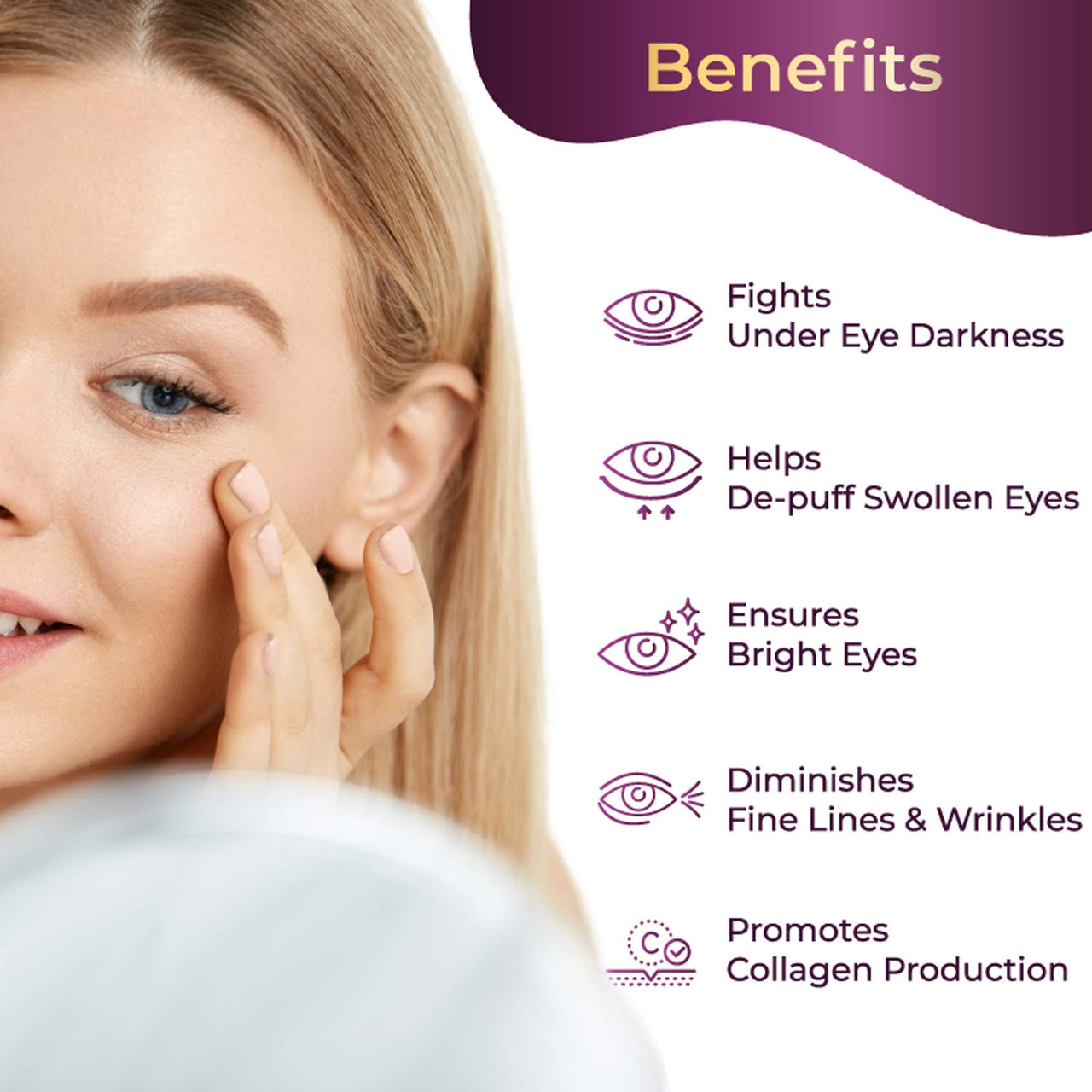 Pilgrim Men & Women Nourish & Repair Vino Night Pamper Range|Reduces Dark Circles,Eye-Puffiness|Nourish & Repair|Red Vine Night Cream Gel 50G,Under Eye Cream 30G|Normal,Dry,Oily Skin|&|Vegan|