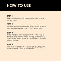 Shryoan Color Studio Eyeshadow & Highlighter Palette | 30 Colorful Shimmer Eyeshadow & 3 Compact | Highly Pigmented & Shimmery Matte Finish | (38 gm) (Shade 02)