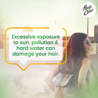 Hair & Care Damage Repair Non-Sticky Hair Oil with Aloe Vera, Olive Oil & Green Tea, 500 ml