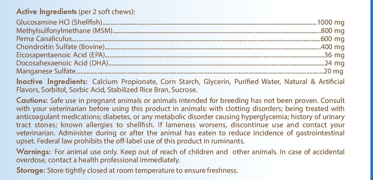 Healthy Breeds Collie Z-Flex Max Hip and Joint Soft Chews 50 Count