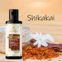 Khadi Organique Shikakai Hair Cleanser For All Hair Types - 210Ml