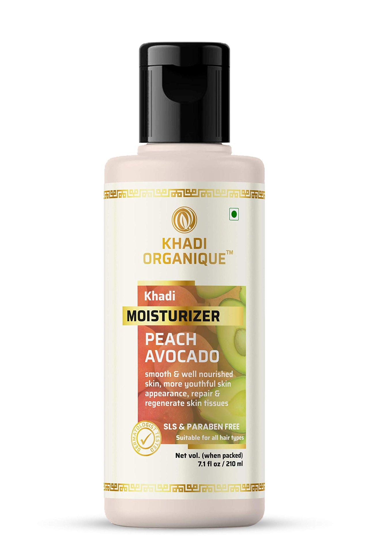 Khadi Organique Peach Avacado Mosturizer for Dry Skin - Pack of 3