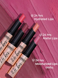 INSIGHT Cosmetics 24 Hrs Non Transfer Matte Lipstick |Lightweight |Transferproof|Nourishes Lips & Great for Daily Use |Highly Pigmented Smudge-Proof | Water-Proof| Toxic Free & Vegan| 19- How Are You