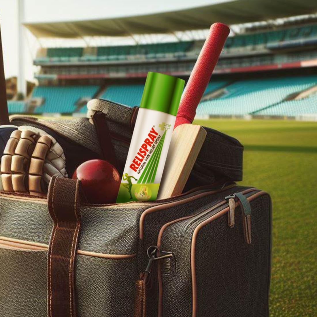 RELISPRAY Instant Pain Relief | Purely Ayurvedic Spray | Unique Pain relieving Technology for - Elbow pain, Backache, Knee pain, Muscle pain, Tired feet, Ankle sprain | Keeps pain away longer | Over 475 Spray | 95g