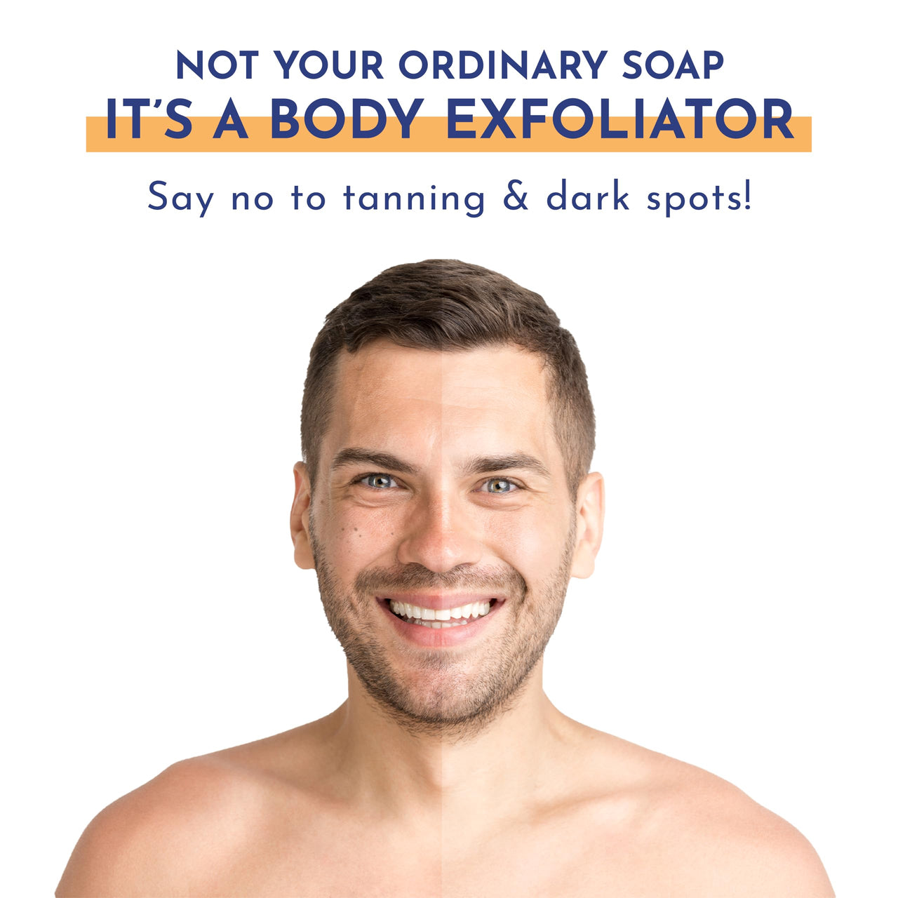 Mannlich 2% Kojic Acid Exfoliating Soap with Alpha Arbutin, Glycolic Acid, Niacinamide & Activated Charcoal | For Pigmentation, Dark Spots, Tan Removal, Brightens Underarms | pH Balanced, SLS Free, Dermatologically Tested | 75 g (Pack of 2)