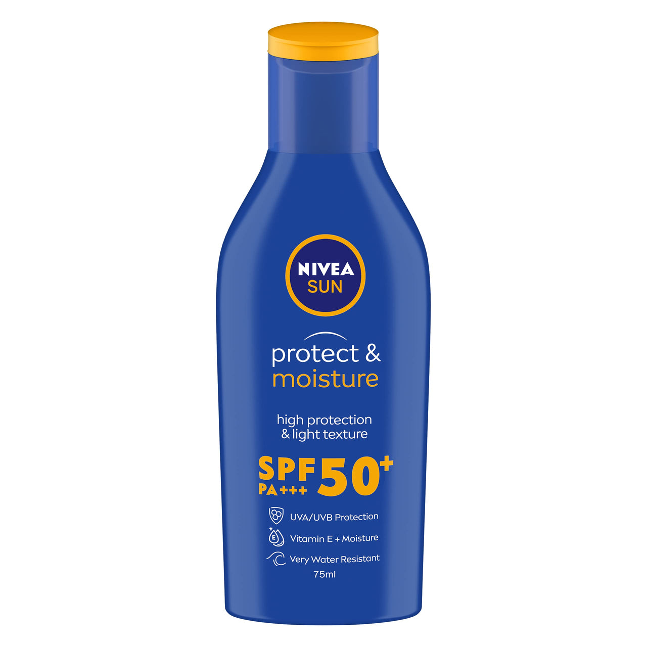 Nivea Sun Lotion, Spf 50, With Uva & Uvb Protection, Water Resistant Sunscreen Oily Skin Type For Men & Women, 75 Ml & Men Body Wash, Active Clean With Active Charcoal, Shower Gel, 250 Ml