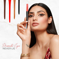 Just Herbs Gel Eyeliner Waterproof And Smudge Proof & Eyeliner Waterproof And Smudge Proof Combo, Multicolor, Matte Finish