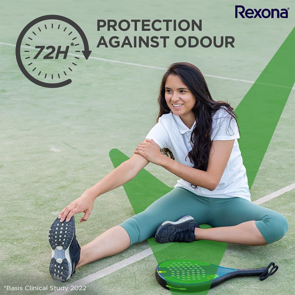 Rexona Aloe Vera Underarm Roll On Deodorant for Women, 50ml and Powder Dry Underarm Roll On Deodorant for Women, 50ml