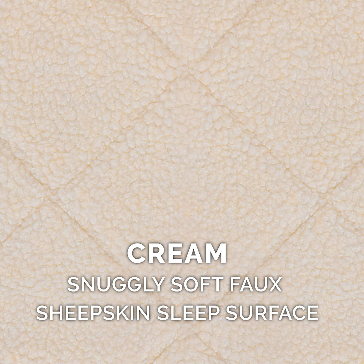 Furhaven Dog Bed for Small Dogs & Indoor Cats, 100% Washable, Sized to Fit Crates - Sherpa Fleece Bolster Crate Pad - Cream, Small Sherpa Fleece (Cream)