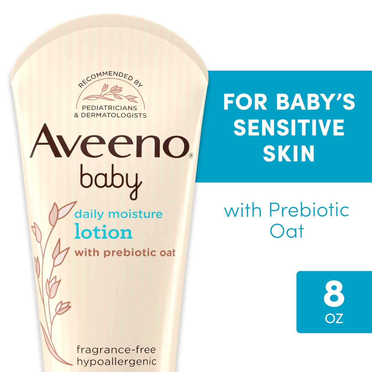 Aveeno Baby Daily Moisture Lotion Fragrance Free - 8 fl oz