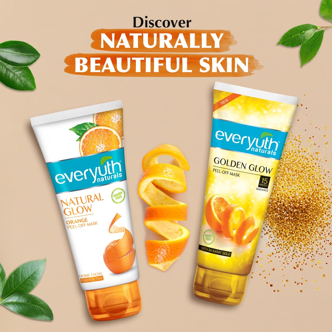 Everyuth Naturals Orange Peel Off Mask for Natural Glow 90g