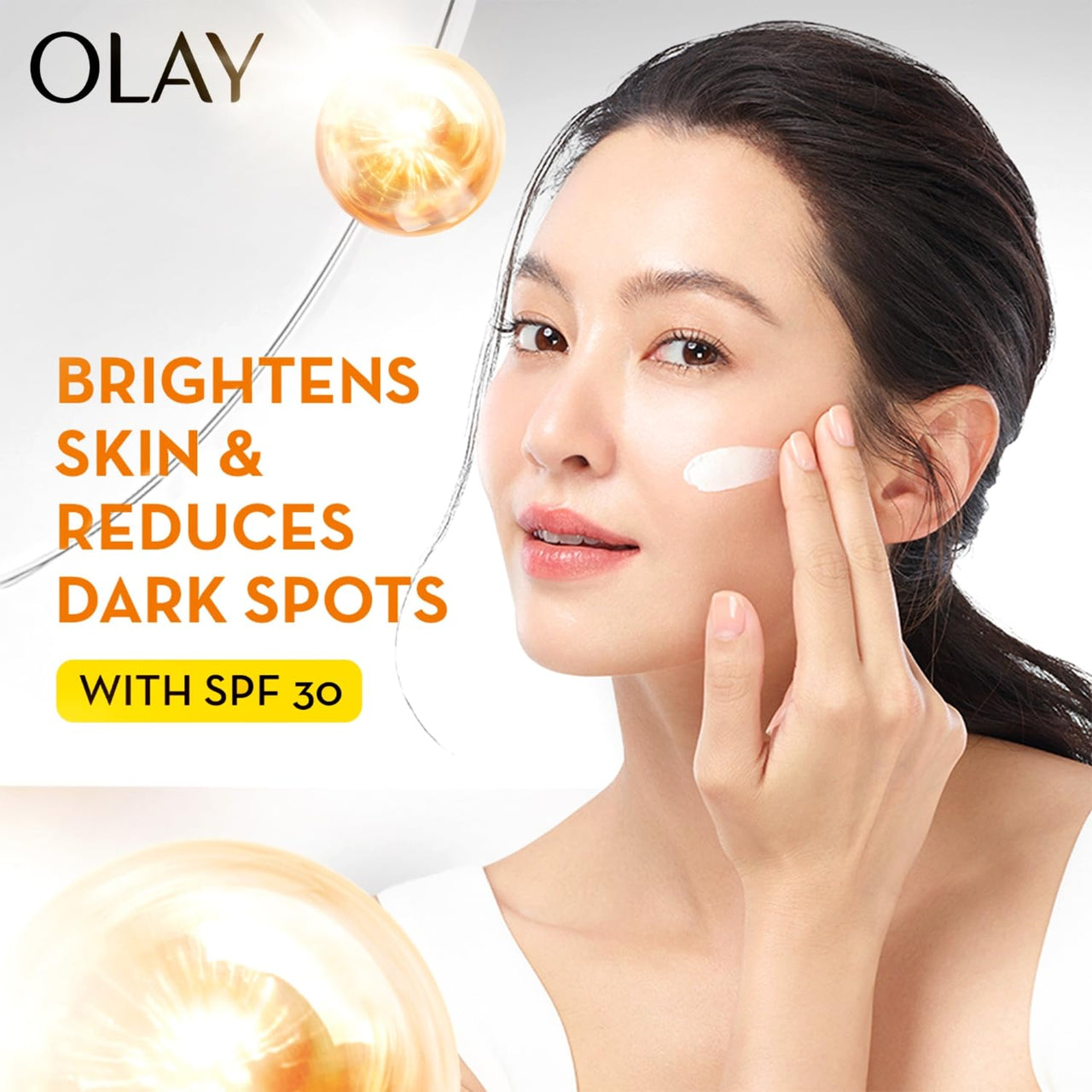 Olay Vitamin C Face Cream with SPF30 l Brightens Skin and Reveals Glow | Smooth Texture with Niacinamide l Paraben and Sulphate Free | Normal, Oily, Dry and Combination Skin l 50g
