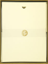 Gold Butterfly (Stationery) (Letter-Perfect Stationery Series)