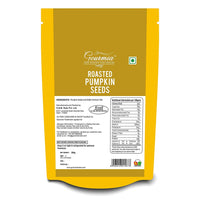Gourmia Roasted Pumpkin Seeds Lightly Salted 200g | Fiber Rich | Immunity Booster | Crunchy Healthy Munching | Roasted Flavoured | Roasted Seeds for Healthy Snacking