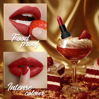 FACES CANADA Comfy Matte Velvet Touch Lipstick - Red Velvet Cake 01, 4.2g | Velvety Matte Finish | 8HR Longstay | Intense Colour | Hydrating Lips | Smooth Application