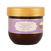 RYLLZ ESSENTIALS Bulgarian Lavender Body Butter With Shea, Cocoa & Mango Butter, Niacinamide & Jojoba Oil | For 48Hrs Moisturisation, Stretch Marks, Dry/Itchy Skin & Uneven Skin Tone | 200 Ml