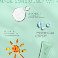 Orimii pH Balance Hydrating Gentle Face Wash with Ceramides | Hydrating & Non Drying Cleanser For Maintaining Skin Barrier - Pregnancy Safe 100ml