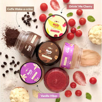 Plum BodyLovin' Vanilla Vibes Sugar Body Scrub | The Ideal Winter Body Scrub | Brazil Nut Oil | Skin Brightening | Deep Moisturization | 100% Vegan