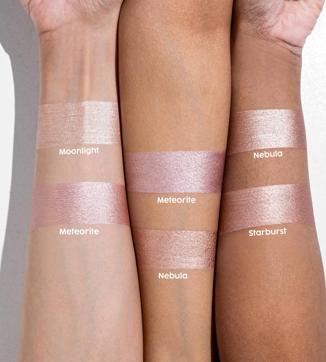 House Of Makeup Liquid Highlighter | High-glow, Smudge-proof Highlighter Makeup For All Skin Tones | Smudge-proof Makeup Highlighter | 6 ml (Moonlight, 6 ml)
