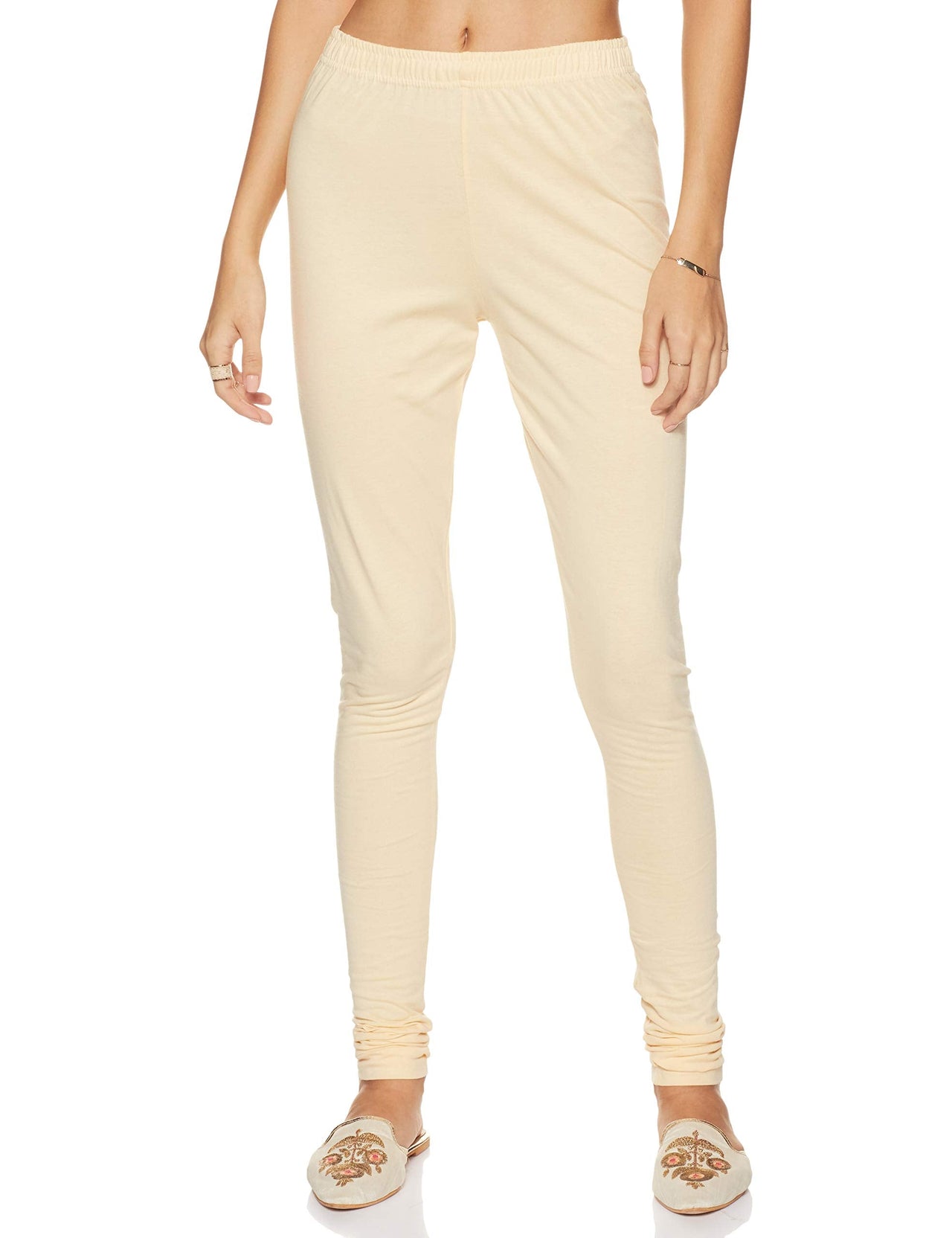 BIBA Womens Tie Up Neck Printed Layered Kurta Churidar with Jacket Set