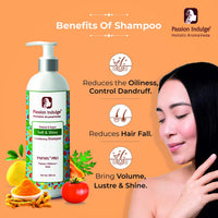 Passion Indulge Professional Hair Softening Conditioning Shampoo PAPAIN PRO - 500 ml | Suitable for All Type Hair