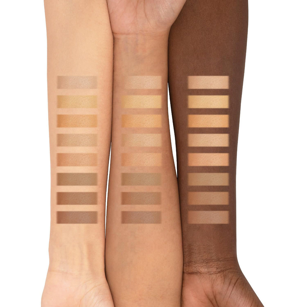 PAC Spotlight Contour Palette Powder for Face Makeup - x8 | Natural Sheer Finish | 8 Contouring & Highlighting Shades | Highly Pigmented, Full Coverage & Long Lasting for All Skin Type - 6g