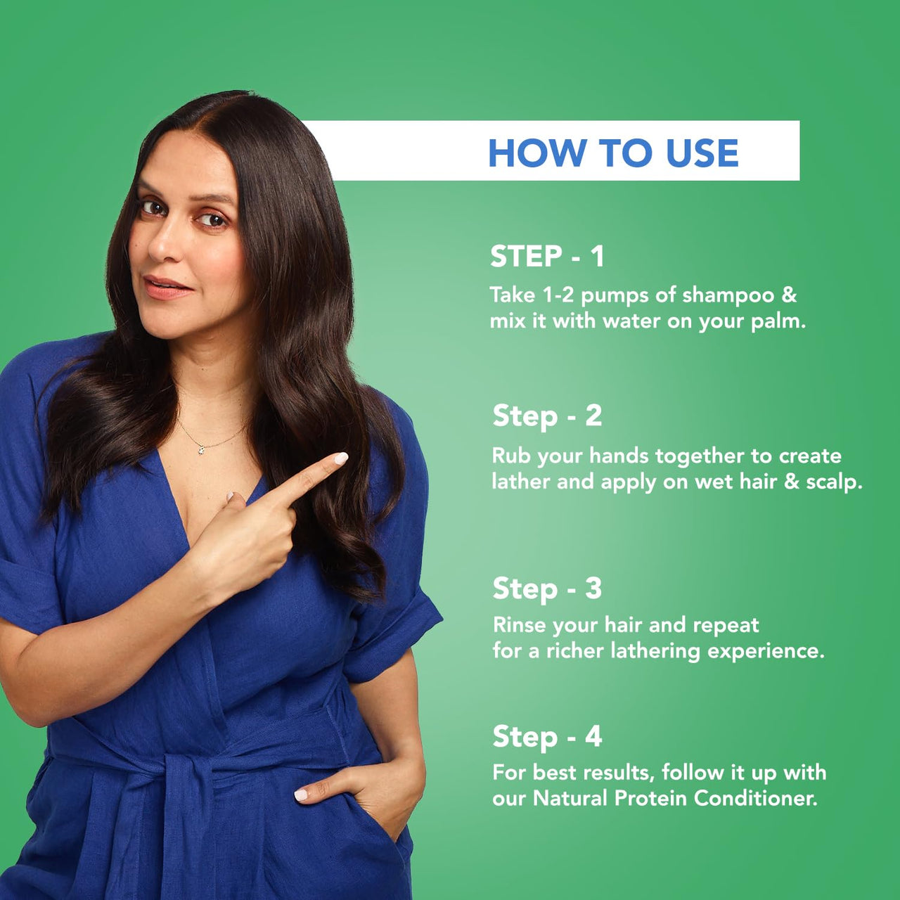 The Moms Co. Natural Protein Shampoo for Strong Hair With Hydrolyzed Silk & Wheat Proteins | Controls Hair Fall, Reduces Dryness & Frizz | Shampoo For Women & Men | Chemical & Sulphate Free - 200ml