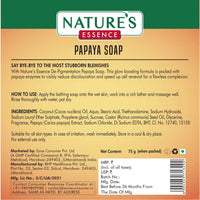 Nature's Essence De-pigmentation Papaya Soap | Soap for Bath, 75g