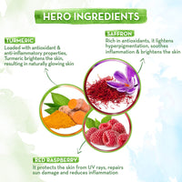 Mamaearth Ubtan Sunscreen Body Lotion SPF 30 with Turmeric & Saffron for Glowing Skin – 300 ml