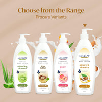 Meglow Pro-Care Moisturizing Body Lotion | Enriched With Shea Butter | Nourished and Smooth Skin | Hydrates & Moisturizes Skin | For Women & Men | Suitable for Normal to Dry Skin - 500mL