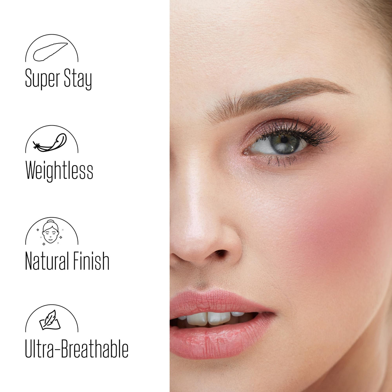 Beauty Berry Dream Matte Blush - 09 - Raspberry Tart, 7g | Lightweight, Silky-Smooth Texture, Ultra Matte Blusher Palette | Highly Pigmented & Blendable Shades, Blusher for Face Makeup