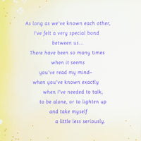 Hallmark Birthday Card for Friend (Special Bond) Special Bond