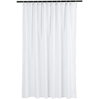 Basics Lightweight Super Soft Easy Care Microfiber Waffle Texture Shower Curtain , 72