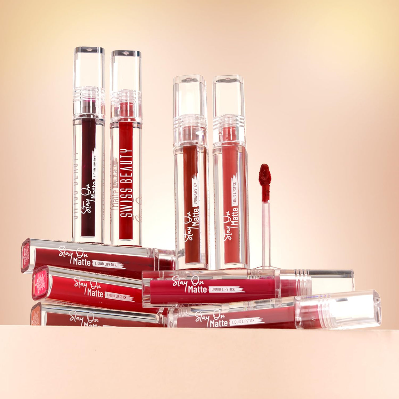 Swiss Beauty Stay On Matte Highly Pigmented Liquid Lipstick | With Vitamin E & Shea Butter | Smudge-Proof and Transfer-Proof | 24 Hour Stay | 2g, Shade- Ruch Berry