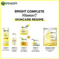 Garnier Skin Naturals, Night Cream, Anti-Dark Spots & Brightening, Bright Complete Vitamin C Yoghurt, 18 g