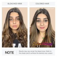 2.Oh! Italian- Clear Gloss DIY Kit | Semi Permanent Hair Gloss + Hair Bleach for Hair Color | High Shine Gloss | Smooth Silky Hair | Enriched with Argan Oil