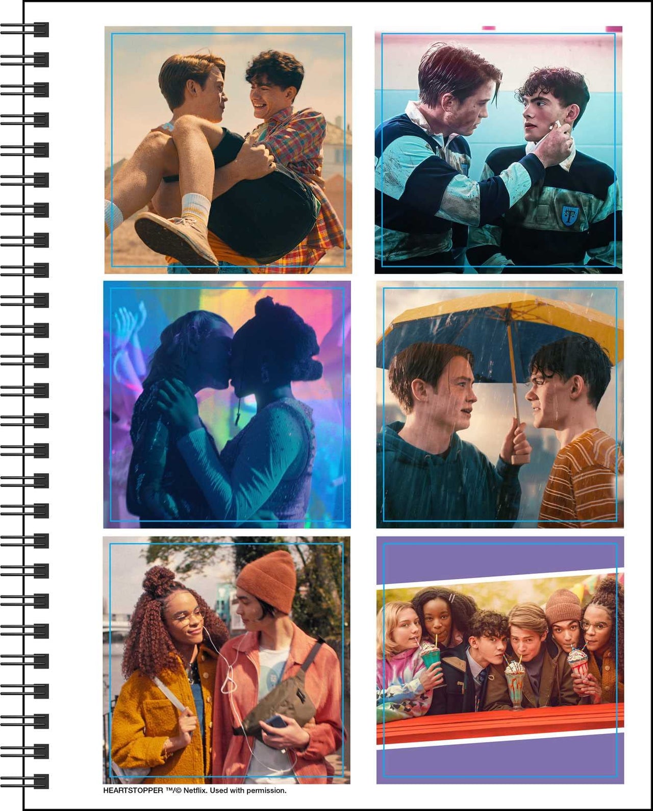 Heartstopper 16-Month 2023–2024 Weekly/Monthly Planner Calendar with Bonus Stickers