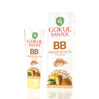 Gokul Santol Pure Sandalwood BB Cream - Brightening Beauty Cream with UV Protection | 25g (Pack of 3) | Moisturizing & Blemish-Free Coverage
