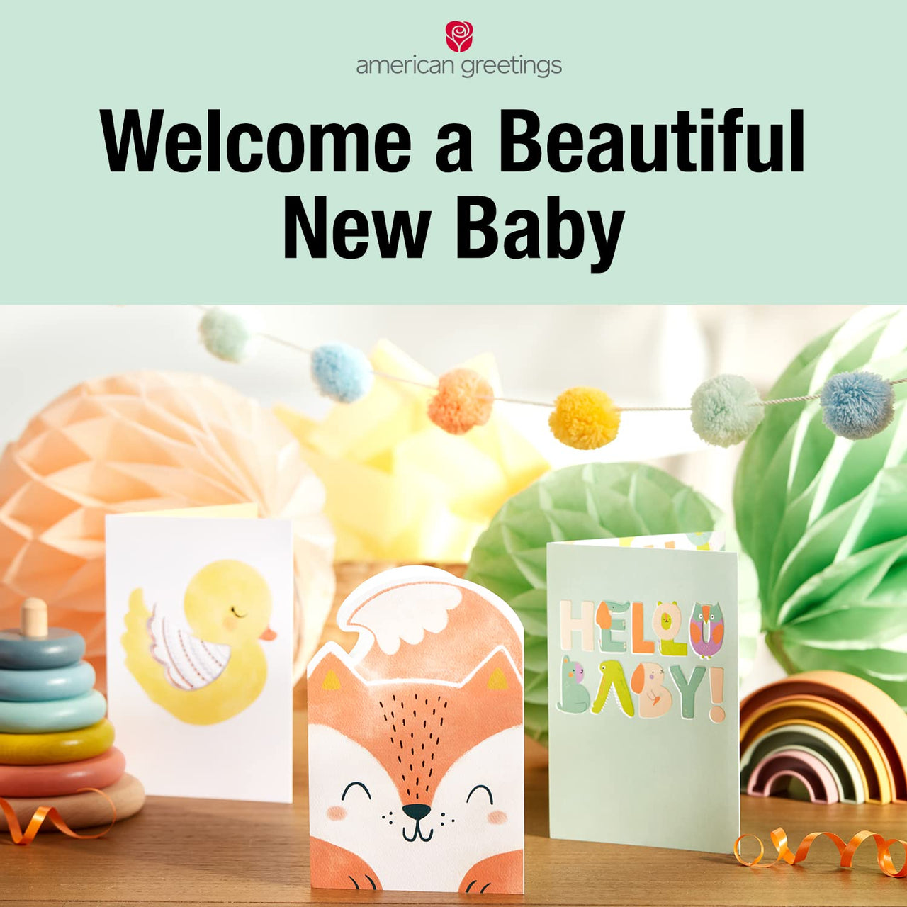 American Greetings Funny Baby Shower Card (Baby Name Game) Baby Name Game