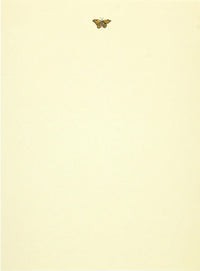 Gold Butterfly (Stationery) (Letter-Perfect Stationery Series)