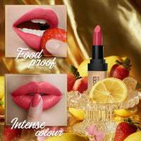 FACES CANADA Comfy Matte Velvet Touch Lipstick - Pink Lemonade 05, 4.2g | Velvety Matte Finish | 8HR Longstay | Intense Colour | Hydrating Lips | Smooth Application