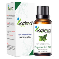 KAZIMA Essential Oils - Rosemary Oil, Peppermint Oil & Lavender Oil (Combo Pack of 3) 15 ml Each