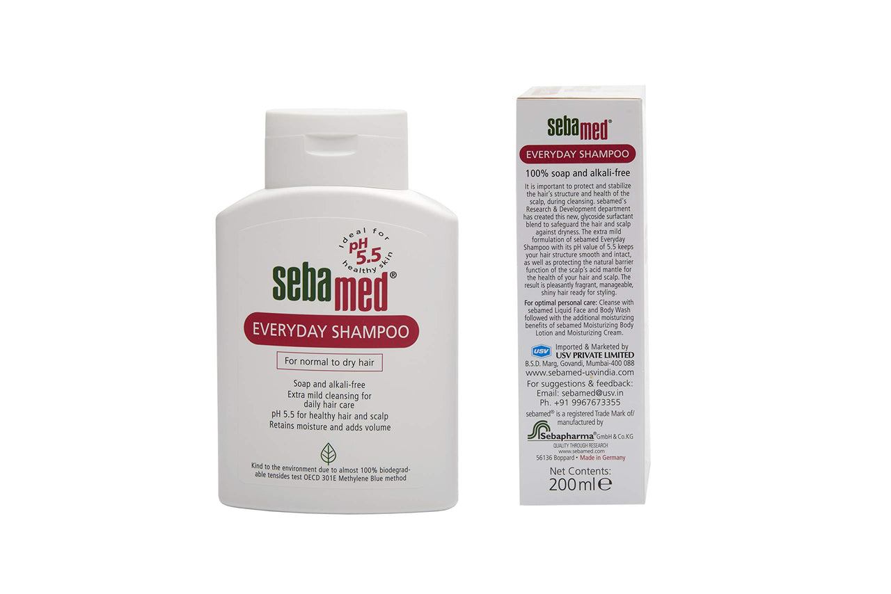 Sebamed Childrens' Shampoo, 500ml and Sebamed Everyday Shampoo, 200ml
