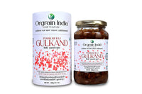 Orgrain India Organic Shatpatri Mishri Gulkand 400g