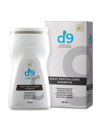 D9 Daily Revitalizing Shampoo|With Keratin + Ceramide| Damage Repair Strong Long Hair & Hair Fall Control|Smoother, Softer, Frizz Free |Repairs Dry, Heat & Chemically Treated Hair's|Designed by Dermatologists | Men & Women-100ml