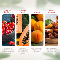 VLCC Indian Berberry Face Scrub - 80g | Gentle Scrub | Helps remove Dead Skin Cells | Clears Skin and Helps remove Blackheads | Rich in Antioxidants | Helps improve Skin Texture.